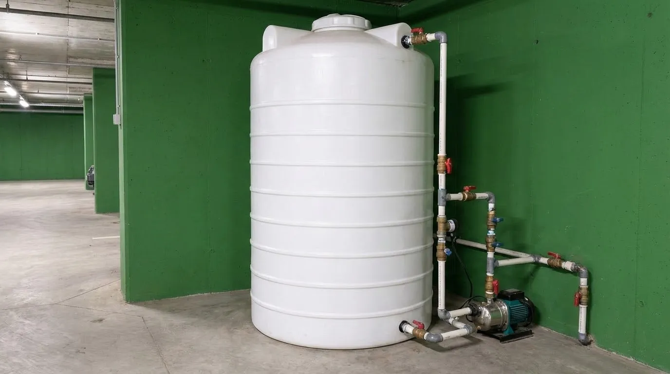 مخزن آب 3000 لیتری عمودی