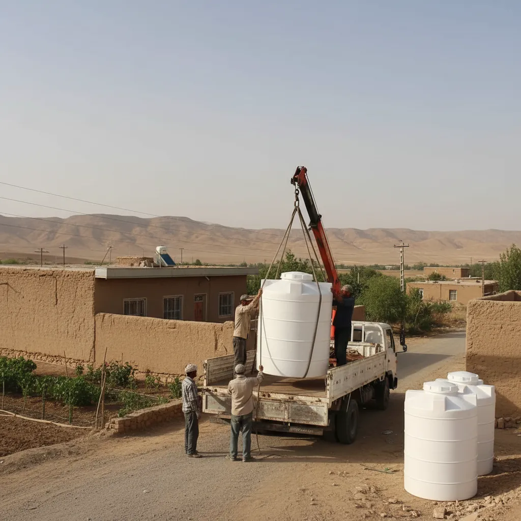 منبع 3000 لیتری خزر منبع