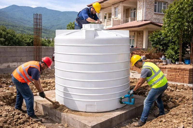 مخزن 3000  عمودی آریا پلاست