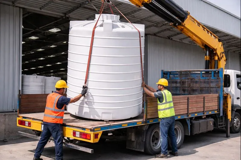 مخزن آب 3000 لیتری عمودی آریا پلاست