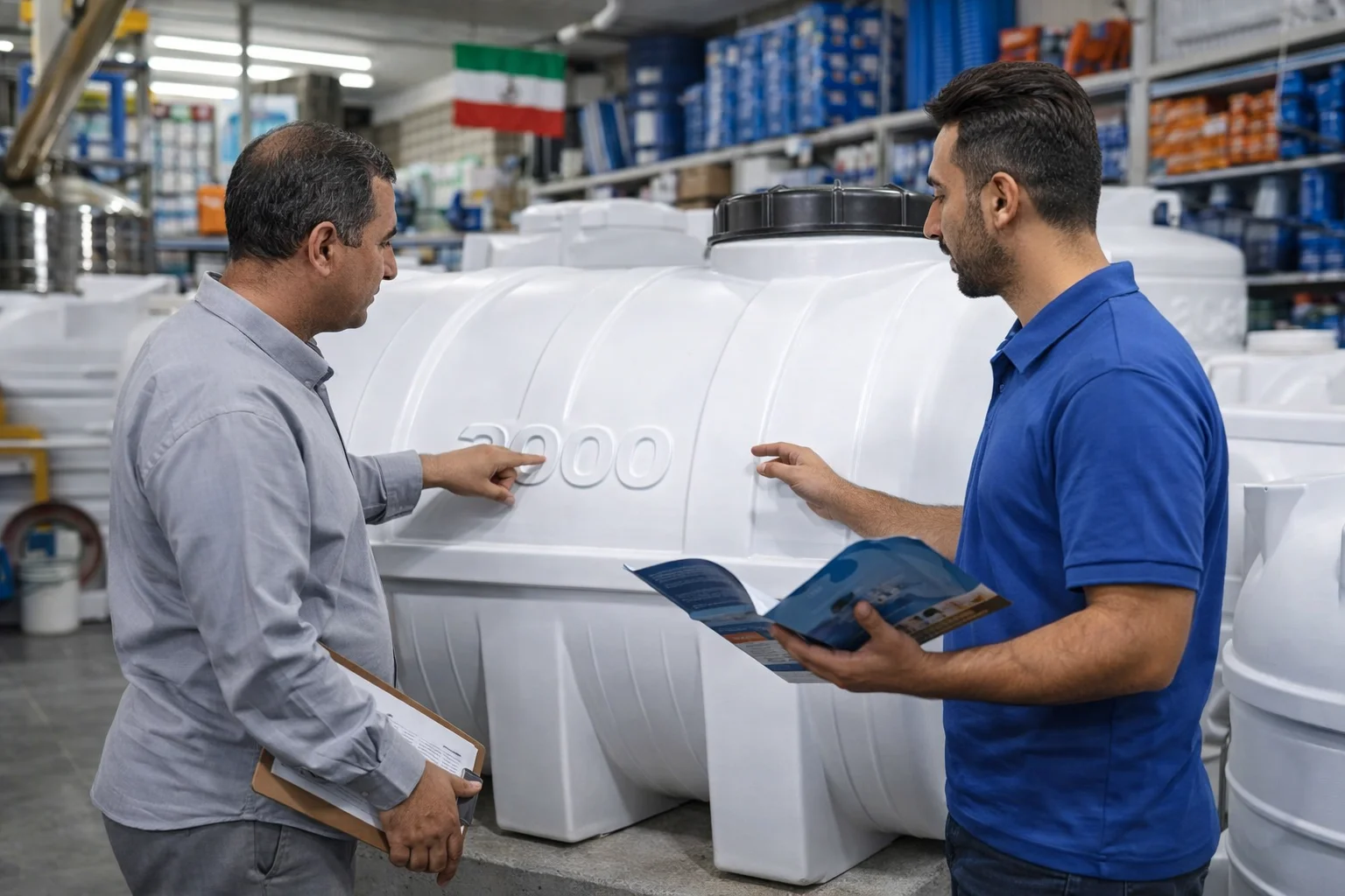 مخزن 3000 رادمان پلاست