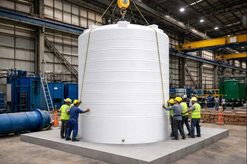 منبع آب 25000 لیتری عمودی طبرستان