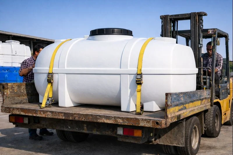 منبع پلی اتیلن 1000 لیتری بیضی سه لایه طبرستان