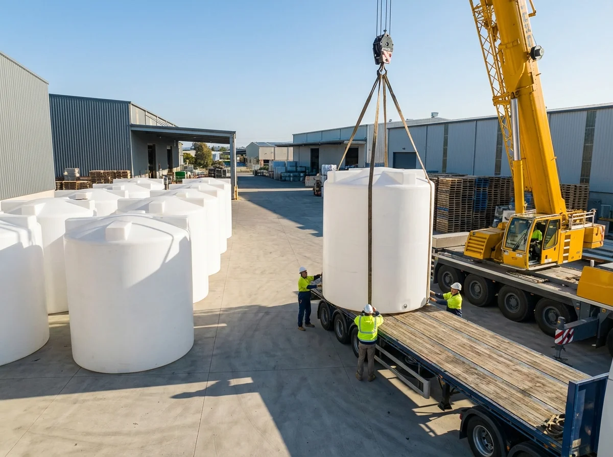 مخزن آب 30000لیتری عمودی سه لایه طبرستان