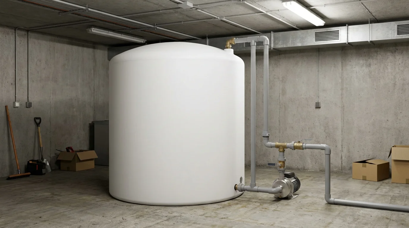 تانکر آب 7000 لیتری عمودی سه لایه