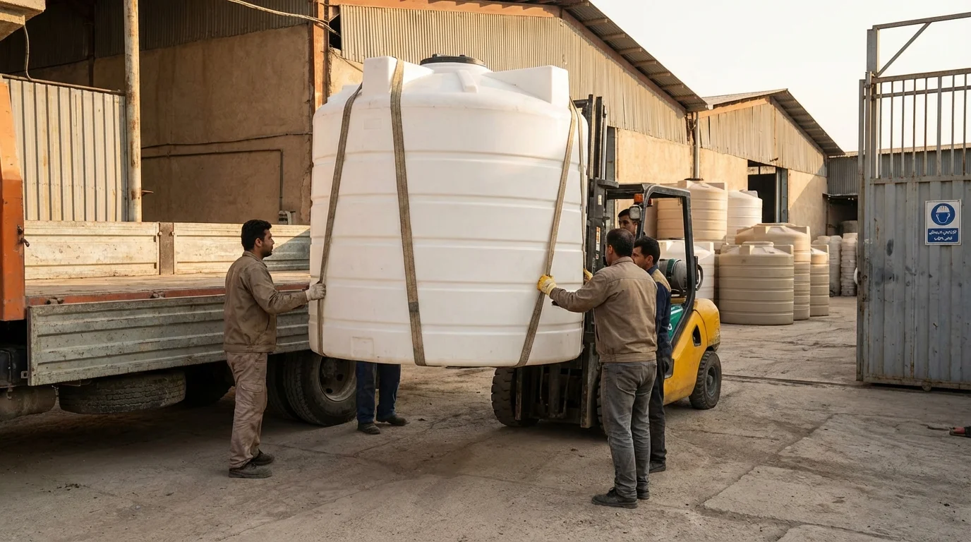 مخزن آب4000 لیتری