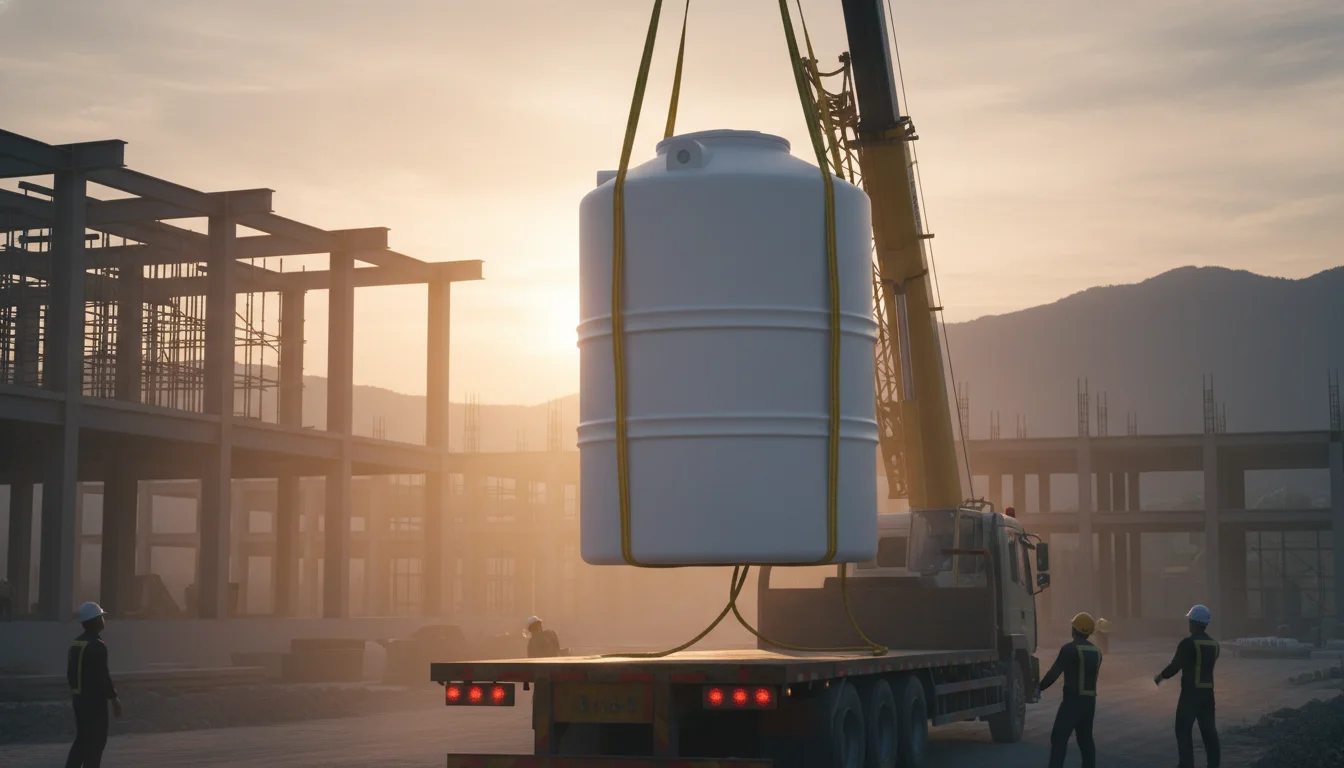 منبع ۵۰۰۰ لیتری عمودی سه لایه ابریشم