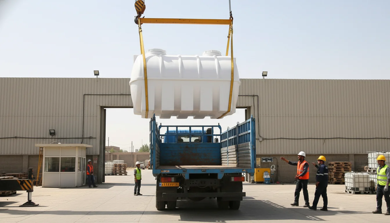 مخزن 6000 افقی سه لایه ابریشم