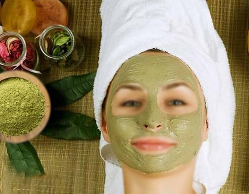 زیبایی با ماسک صورت حنا