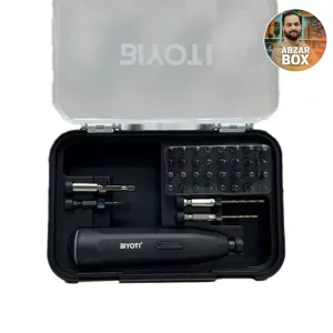 پیچگوشتی شارژی ۳۷ پارچه ۳/۶ ولت بیوتی (۳۷P_3/6V)