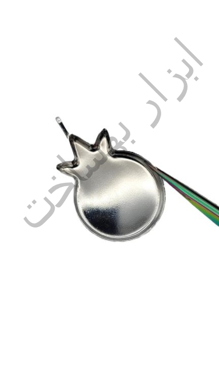 فریم استیل رزین انار گوشواره