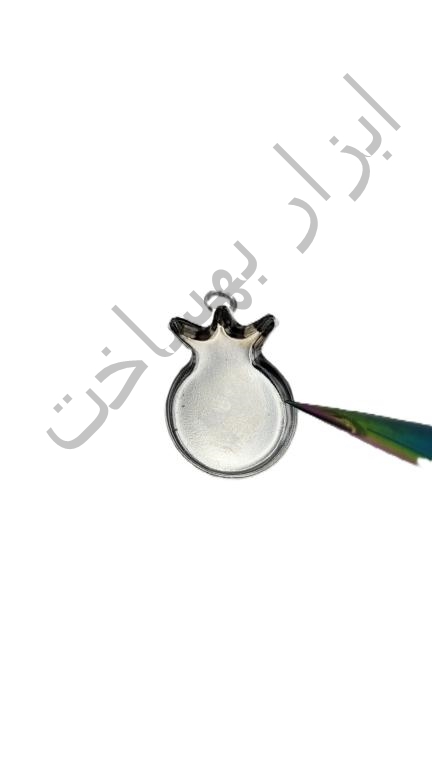 فریم استیل رزین انار گردنبند