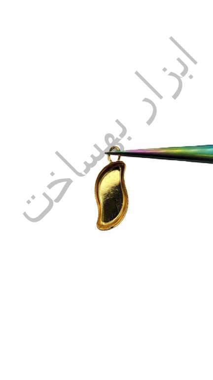 فریم استیل رزین دفرمه  گوشواره