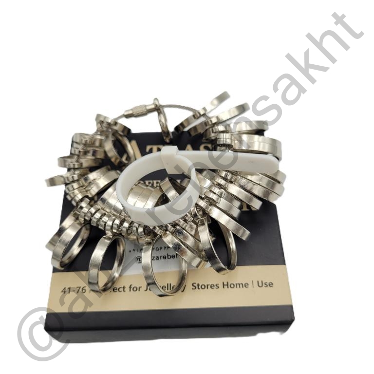 حلقه سایز انگشتر اطلس