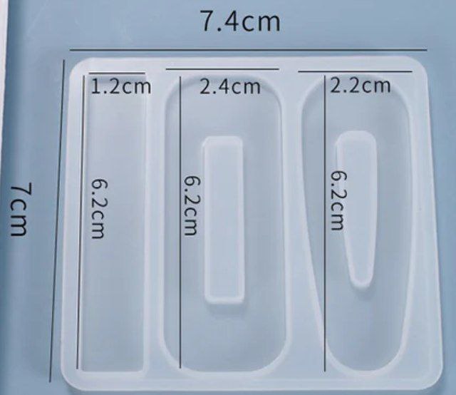 قالب سیلکونی وارداتی گیره سر