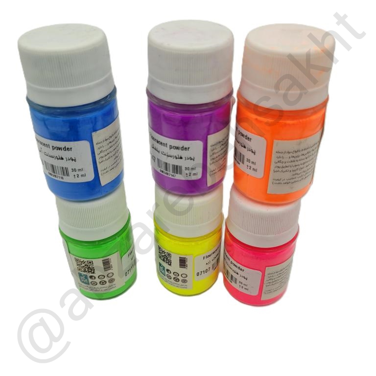 رنگ فلورسنت رزین