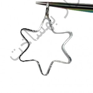 فریم استیل رزین  ستاره گردنبند