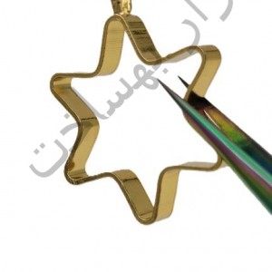فریم استیل رزین  ستاره گردنبند