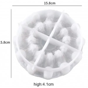 قالب سیلکونی وارداتی زیر سیگاری طرح جمجمه