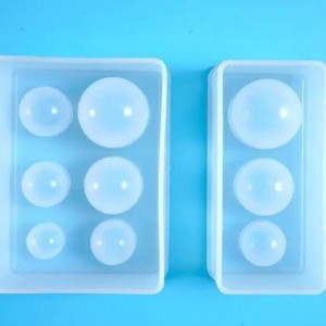 قالب سیلکونی وارداتی گوی 6 عددی