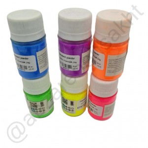 رنگ فلورسنت رزین