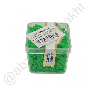 رنگدانه شمع فسفری سبز  کامران