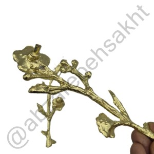 دسته سینی رزین گل