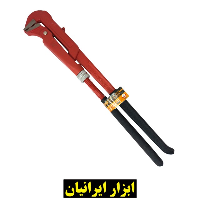 آچار لوله گیر دو دسته تات سایز 1.5 اینچ