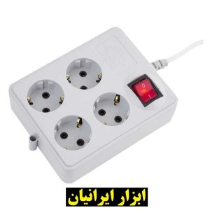 رابط 4 خانه پارت الکتریک مدل نیک PE317 مربع
