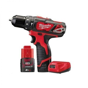 دریل پیچ گوشتی چکشی شارژی میلواکی مدل M12 BPD-202C