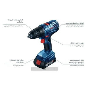 دریل  پیچ گوشتی شارژی چکشی بوش مدل GSR 180 LI