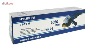 مینی فرز دسته بلند دیمردار 1050 وات هیوندای مدل 3101-G