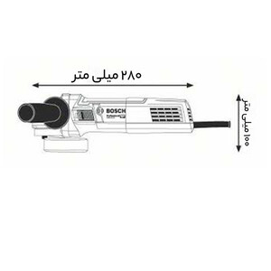 مینی فرز 900 وات بوش مدل GWS 9-115