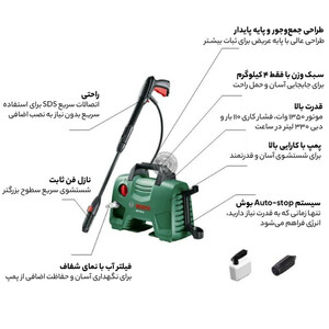 کارواش فشار قوی بوش مدل هوشمند Easy Aquatak 110