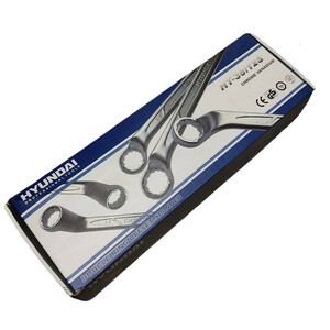 مجموعه 12 عددی آچار دوسر رینگی هیوندای مدل HT-38/12S