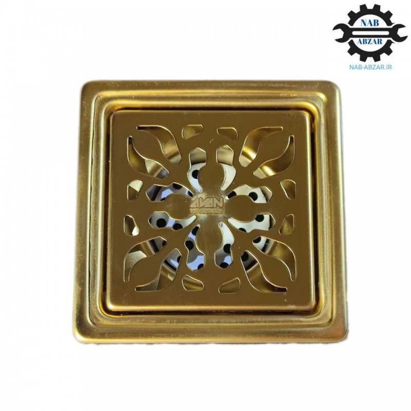 کفشور 11*11  استیل طلایی آوان کد G1105