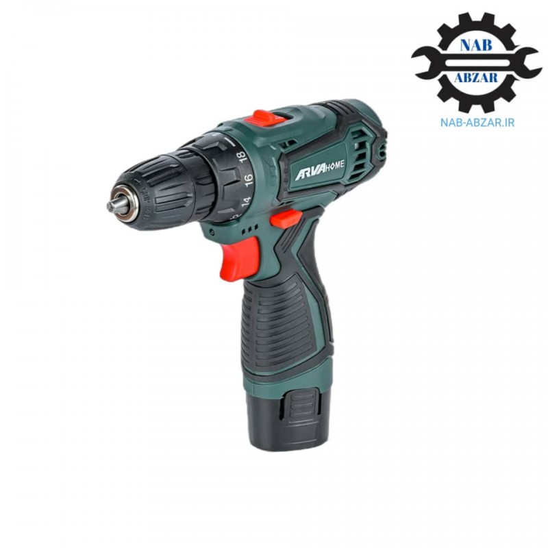 دریل شارژی 2 باطری 12 ولت آروا هوم کد 5970