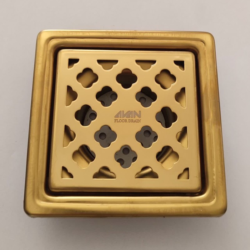 کفشور 11*11  استیل طلایی براق آوان کد G1106