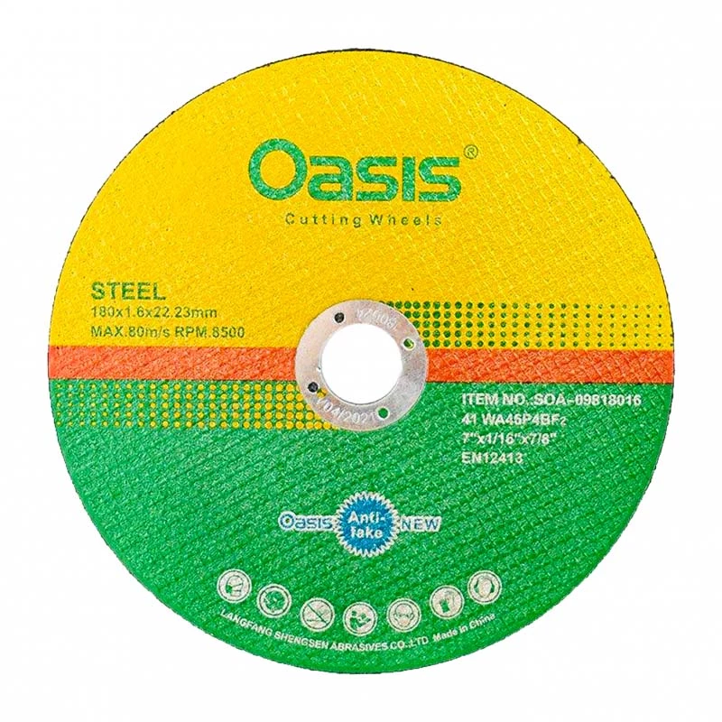 صفحه برش استیل اوسیس 180 میلیمتری بسته 25 عددی