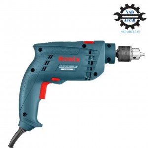 دریل 10 میلی متر چکشی 750 وات کد 2120 رونیکس