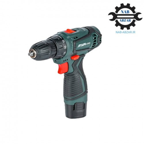 دریل شارژی 2 باطری 12 ولت آروا هوم کد 5970