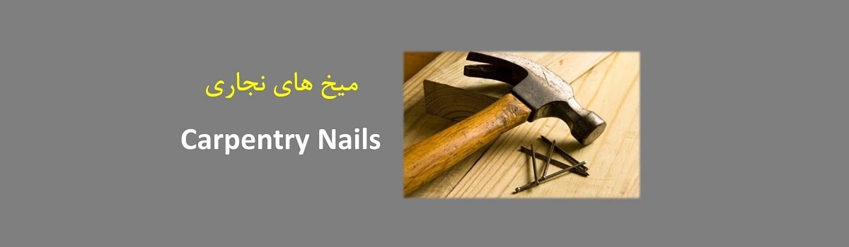 ۱۴-آشنایی با انواع میخ های نجاری Carpenting Nails