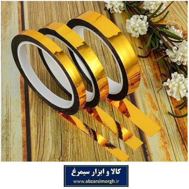 نوار گاترین گلسازی و کارهای هنری تزئینی طلایی HFW-016