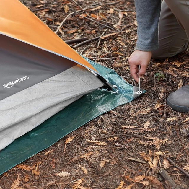برزنت زیرانداز چادر و کاور ضد آب کمپینگ، طبیعت گردی و سفر AMZ-003