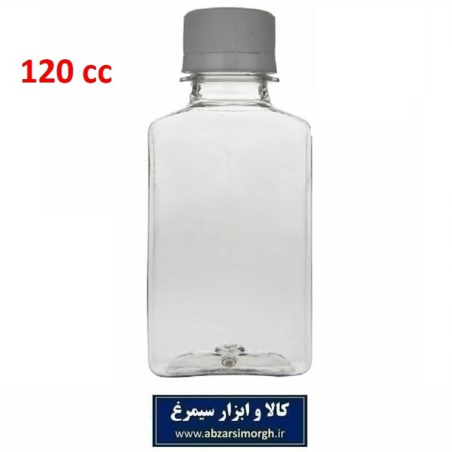 بطری پت کتابی یکبار مصرف شفاف با درب پلمپ HZY-020