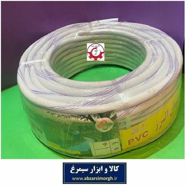 شیلنگ گاز فشار قوی رنگ سفید - شلنگ نخ دار کرج ممتاز مواد نو مناسب مصارف خانگی SHO-002