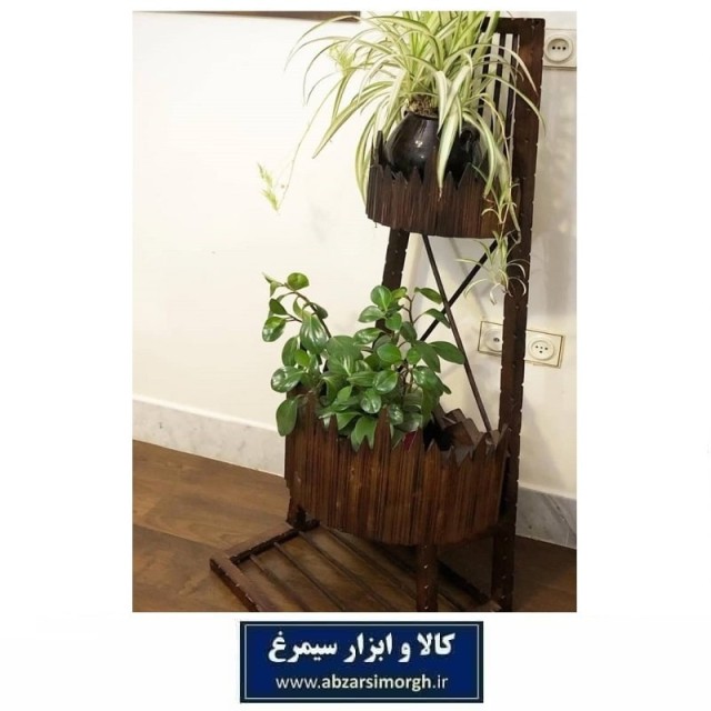 گلدان چوبی برند Soha Art سها آرت چوب نراد با پوشش HS0-008