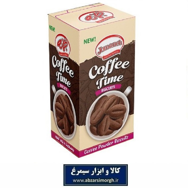 بیسکوئیت قهوه جمانه 120 گرم جعبه دار