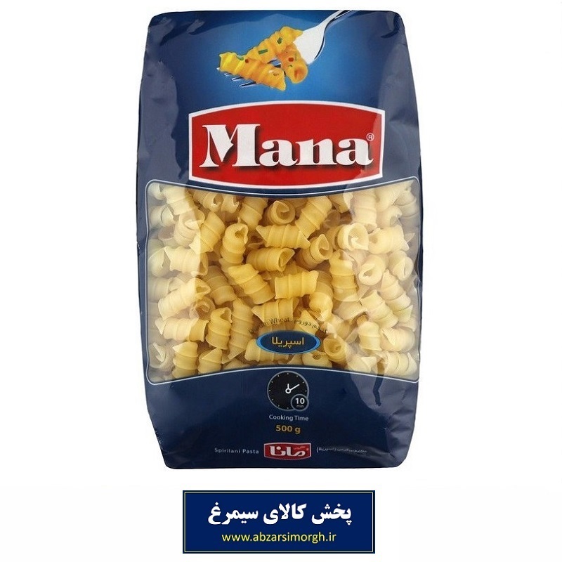 ماکارونی Sprilla اسپریلا مانا 500 گرم تاریخ مصرف 1406