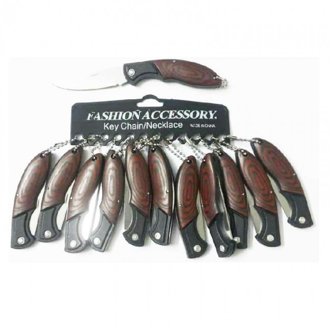 چاقو طرح چوب ۱۰ سانت جینی ۱۲ عددی OHSK-008